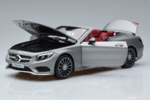 Mercedes S-Class A217 Cabriolet Grau Norev 1:18 B66960355 Druckguss — Bild 2 von 8