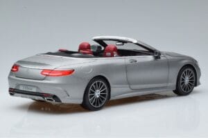 Mercedes S-Class A217 Cabriolet Grau Norev 1:18 B66960355 Druckguss — Bild 3 von 8