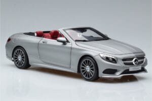 Mercedes S-Class A217 Cabriolet Grau Norev 1:18 B66960355 Druckguss — Bild 6 von 8