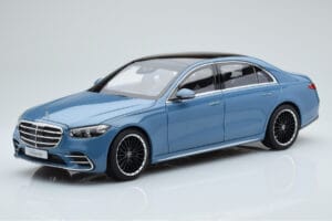 Mercedes S-Class W223 Vintage Blau Norev 1:18 B66960828 Druckguss