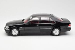 Mercedes S600 W140 Schwarz Norev 1:18 183722 Druckguss — Bild 4 von 8