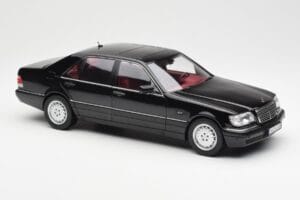 Mercedes S600 W140 Schwarz Norev 1:18 183722 Druckguss — Bild 6 von 8