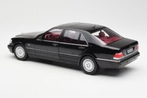 Mercedes S600 W140 Schwarz Norev 1:18 183722 Druckguss — Bild 7 von 8