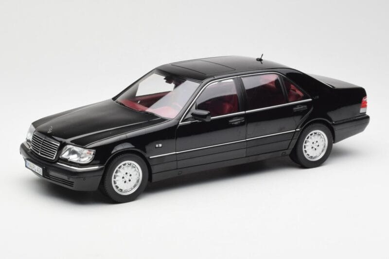 Mercedes S600 W140 Schwarz Norev 1:18 183722 Druckguss
