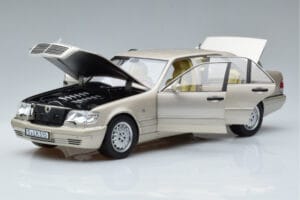 Mercedes S600 W140 Silber Norev 1:18 183723 Druckguss — Bild 2 von 7