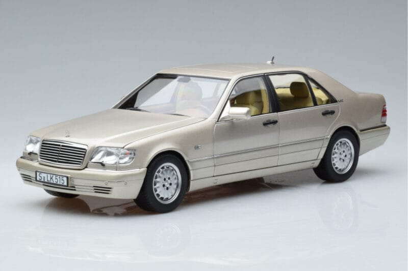 Mercedes S600 W140 Silber Norev 1:18 183723 Druckguss