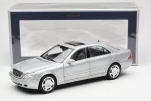 Mercedes S600 W220 Silber Metallic Norev 1:18 183810 Druckguss — Bild 8 von 8