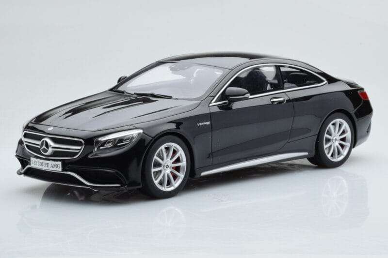Mercedes AMG S63 C217 Coupe Schwarz GT Spirit 1:18 ZM041 Resin
