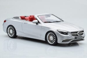 Mercedes AMG S65 A217 Cabriolet Silber GT Spirit 1:18 GT764 Resin — Bild 4 von 6