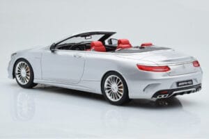 Mercedes AMG S65 A217 Cabriolet Silber GT Spirit 1:18 GT764 Resin — Bild 5 von 6