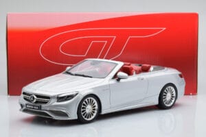 Mercedes AMG S65 A217 Cabriolet Silber GT Spirit 1:18 GT764 Resin — Bild 6 von 6