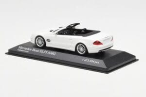 Mercedes SL 55 AMG R230 Weiß Minichamps 1:43 400036170 Druckguss — Bild 3 von 4