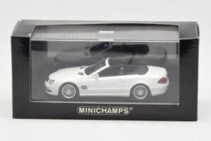 Mercedes SL 55 AMG R230 Weiß Minichamps 1:43 400036170 Druckguss — Bild 4 von 4