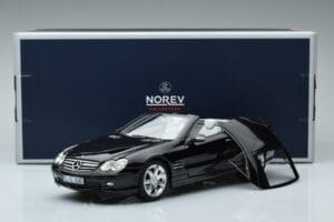 Mercedes SL500 R230 Schwarz Norev 1:18 183840 Druckguss — Bild 8 von 8