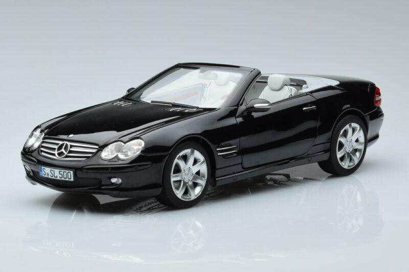 Mercedes SL500 R230 Schwarz Norev 1:18 183840 Druckguss