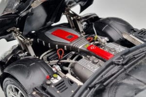 Mercedes SLR McLaren Schwarz CMC 1:18 M-045F Druckguss — Bild 9 von 10