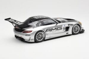 Mercedes SLS AMG GT3 #96 M. Hakkinen AMG Customer Sports 6 Hours of Zhuhai ILMC 2011 Minichamps 1:18 B66960197 Druckguss — Bild 2 von 6