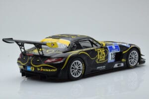 Mercedes SLS AMG GT3 Rowe Racing #125 Zehe / Bullitt / Renger / Hartung ADAC 24 Hours of Nurburgring 2013 Minichamps 1:18 151 — Bild 2 von 6