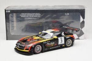 Mercedes SLS AMG GT3 #3 Team Abu Dhabi By Black Falcon K. Al Qubaisi / M. Bleekemolen / B. Schneider Winners Gulf 12H Abu Dha — Bild 6 von 6