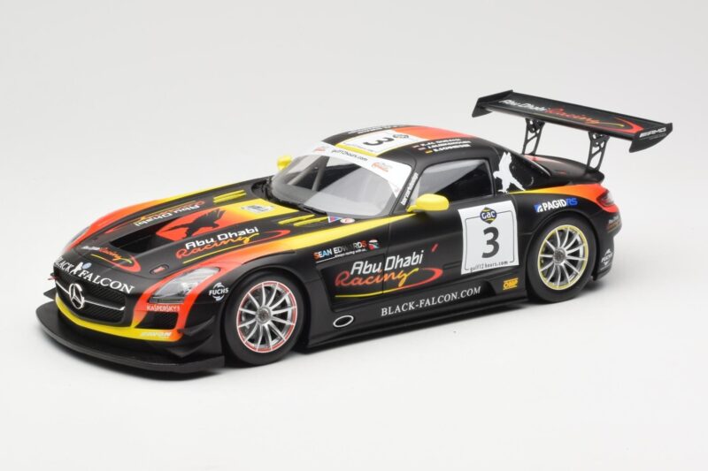 Mercedes SLS AMG GT3 #3 Team Abu Dhabi By Black Falcon K. Al Qubaisi / M. Bleekemolen / B. Schneider Winners Gulf 12H Abu Dha