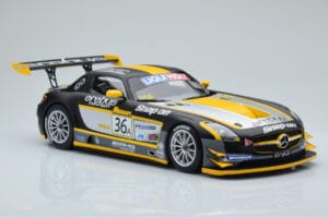 Mercedes SLS AMG GT3 Team Erebus Motorsport #36 B. Schneider / A. Jager / C. Roloff Winners Bathurst 12 Hours 2013 Minichamps — Bild 4 von 6