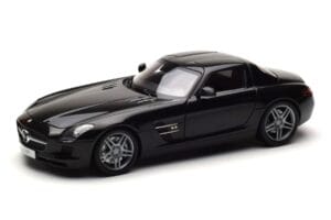 Mercedes SLS AMG Obsidian Schwarz Metallic Minichamps 1:18 B66960042 Druckguss
