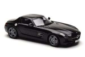 Mercedes SLS AMG Obsidian Schwarz Metallic Minichamps 1:18 B66960042 Druckguss — Bild 5 von 7