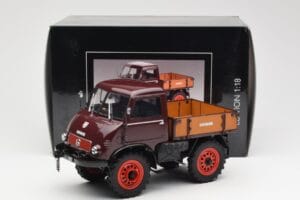 Mercedes Unimog 401 With Westfalia Cabin Schuco 1:18 450014300 Druckguss — Bild 8 von 8