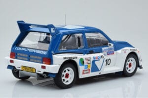 MG Metro 6R4 #10 M. Wilson / N. Harris RAC Rally 1986 IXO 1:18 18RMC068A Druckguss — Bild 2 von 6