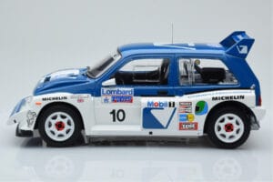 MG Metro 6R4 #10 M. Wilson / N. Harris RAC Rally 1986 IXO 1:18 18RMC068A Druckguss — Bild 3 von 6