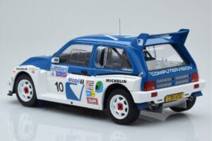MG Metro 6R4 #10 M. Wilson / N. Harris RAC Rally 1986 IXO 1:18 18RMC068A Druckguss — Bild 5 von 6