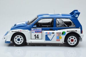MG Metro 6R4 #14 D. Llewellin / P. Short RAC Rally 1986 IXO 1:18 18RMC068C Druckguss — Bild 3 von 6