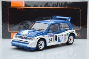 MG Metro 6R4 #14 D. Llewellin / P. Short RAC Rally 1986 IXO 1:18 18RMC068C Druckguss — Bild 6 von 6