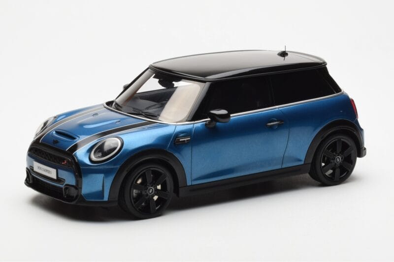 Mini Cooper S F56 Island Blau Otto 1:18 OT982 Resin