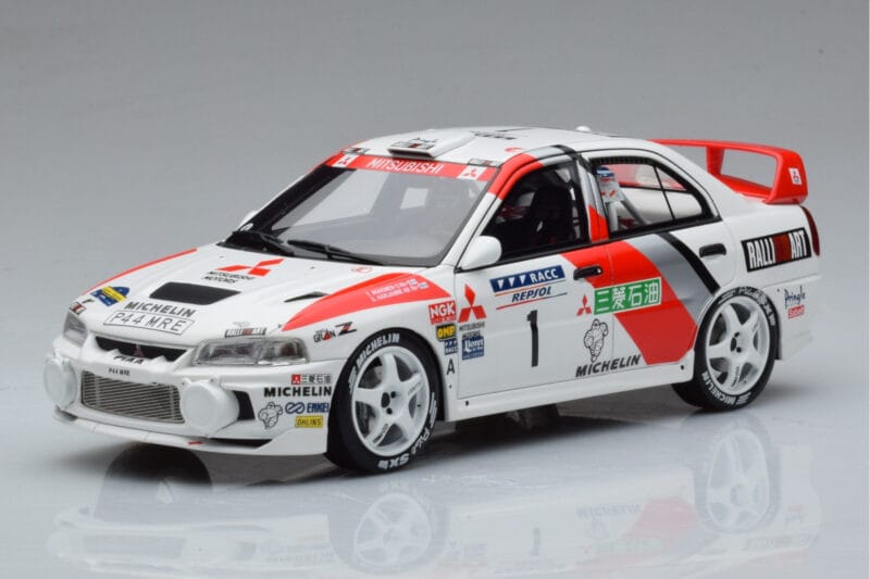 Mitsubishi Lancer Evo 4 T. Makinen / S. Harjanne Rally Catalunya 1997 Otto 1:18 OT409 Resin