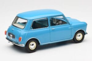 Morris Mini Minor Blau Kyosho 1:18 08964BL Druckguss — Bild 3 von 8