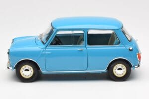 Morris Mini Minor Blau Kyosho 1:18 08964BL Druckguss — Bild 4 von 8