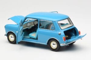 Morris Mini Minor Blau Kyosho 1:18 08964BL Druckguss — Bild 5 von 8