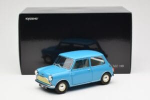 Morris Mini Minor Blau Kyosho 1:18 08964BL Druckguss — Bild 8 von 8