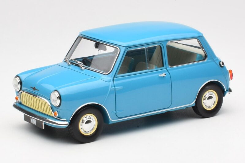 Morris Mini Minor Blau Kyosho 1:18 08964BL Druckguss