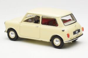 Morris Mini Minor Weiß Kyosho 1:18 08964W Druckguss — Bild 7 von 8