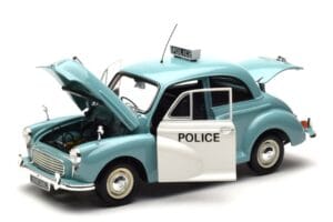 Morris Minor Polizei Blau & Weiß Minichamps 1:18 150137090 Druckguss — Bild 2 von 8