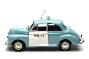Morris Minor Polizei Blau & Weiß Minichamps 1:18 150137090 Druckguss — Bild 4 von 8