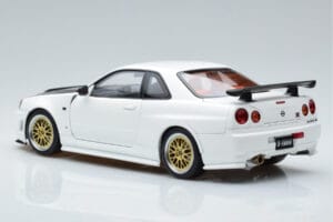 Nissan Skyline GT-R R34 Nismo Z-Tune Weiß MotorHelix 1:18 M83407 Druckguss — Bild 7 von 11