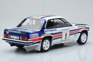 Opel Ascona 400 Rothmans #1 W. Rohrl / C. Geistdorfer Rally Acropolis 1982 IXO 1:18 18RMC097A Druckguss — Bild 2 von 6
