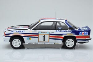 Opel Ascona 400 Rothmans #1 W. Rohrl / C. Geistdorfer Rally Acropolis 1982 IXO 1:18 18RMC097A Druckguss — Bild 3 von 6