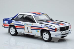 Opel Ascona 400 Rothmans #1 W. Rohrl / C. Geistdorfer Rally Acropolis 1982 IXO 1:18 18RMC097A Druckguss — Bild 4 von 6