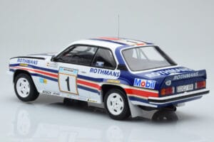 Opel Ascona 400 Rothmans #1 W. Rohrl / C. Geistdorfer Rally Acropolis 1982 IXO 1:18 18RMC097A Druckguss — Bild 5 von 6