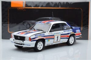 Opel Ascona 400 Rothmans #1 W. Rohrl / C. Geistdorfer Rally Acropolis 1982 IXO 1:18 18RMC097A Druckguss — Bild 6 von 6