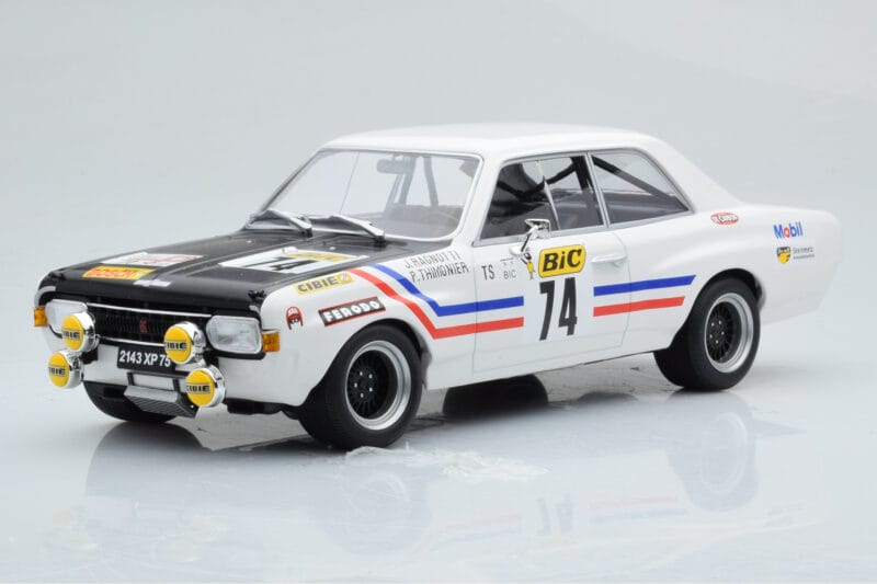 Opel Commodore A Steinmetz #74 J. Ragnotti / Thimonier Tour de France Automobile 1971 Minichamps 1:18 155714674 Druckguss